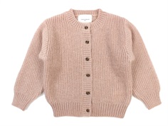 Sofie Schnoor Girls knit cardigan light rose